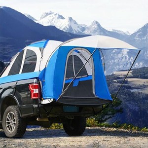 Tente pour pick-up 4-5 personnes, installation rapide, tissu Oxford, imperméable, protection solaire, protection contre la pluie, protection UV, camping trois saisons, extérieur - Product Image 2