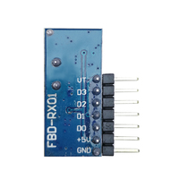 Récepteur Wifi 433mhz, module de réception 433RF, circuit de réception à 4 canaux, apprentissage du signal de haut niveau, décodage