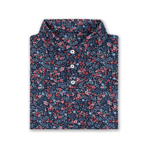 เสื้อโปโลกอล์ฟผ้าโพลีเอสเตอร์ผ้าสแปนเด็กซ์แห้งเร็วเสื้อโปโลปักลายตามสั่ง - Product Image 6