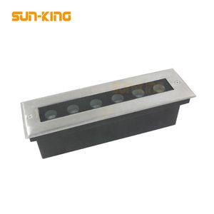 Chất lượng hàng đầu màu xanh 2700 K tuyến tính chiếu 220 v ngầm led lát đá đèn 5 W 6 W đường lái xe đèn ánh sáng - Product Image 2