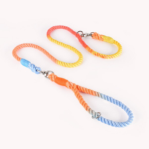Winshine al por mayor multi-colores gruesos al aire libre mascota perro cuerda Correa 360 girar caminar perro partido <span class=keywords><strong>collar</strong></span> bajo precio OEM - Product Image 4