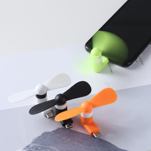 1PC Creative Mini Portable Micro USB <strong>Fan</strong> 5V 1W Mobile Phone USB Gadget <strong>Fan</strong> <strong>Tester</strong> for Type-C Type C Cell Phone Cooler - Product Image 4