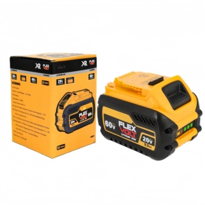 Batería de Reemplazo de 9.0Ah para DeWalt 20V <span class=keywords><strong>60V</strong></span> <span class=keywords><strong>Flexvolt</strong></span>, Ideal para Herramientas de Alta Demanda como Cortacésped, Motosierra y Amoladora - Product Image 1
