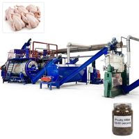Machine d'élimination des déchets animaux certifiée CE CM-1T/Batch, conforme à la norme d'inactivation EU 1069/2009, pour les élevages avicoles à grande échelle