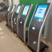 Kiosque professionnel intelligent de système de gestion de file d'attente d'écran tactile d'imprimante de billet de nombre pour l'hôpital et la banque