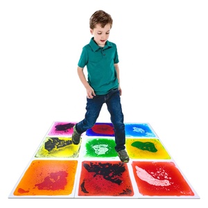 juguetes educativos de 20 "* 20" juguetes Montessori de plástico estera de  autismo en Gel baldosas líquidas para suelo - Product Image 1
