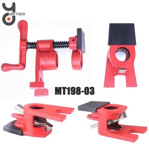 ตัวหนีบเหล็กหล่อแบบปลดเร็ว รุ่น H สีแดง ขนาด 1/2 3/4 นิ้ว สำหรับงานไม้ - Product Image 3