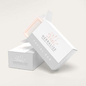 Eco Friendly Custom Clear Packaging Bar Soap Box With <b>Window</b> Paper Packaging Boxes for Soap - Product Image 1