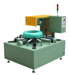 Spiral hose coil packing machine, pipe coil wrapping machine