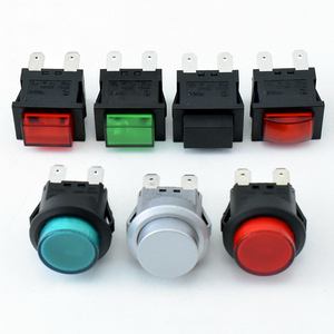 PBS2-5 4pin vuông + Vòng LED push button chuyển - Product Image 5