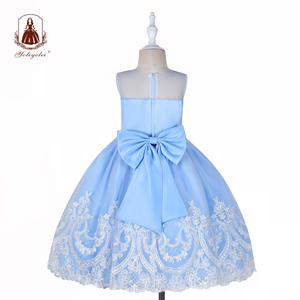 Vestido de verano <span class=keywords><strong>para</strong></span> niña, elegante, clásico, <span class=keywords><strong>retro</strong></span>, con encaje, 5, 6, 7, 8 y 9 años - Product Image 2