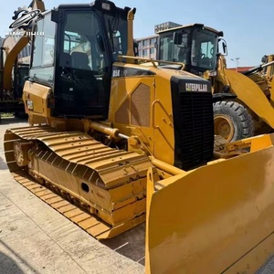 Bulldozer sur chenilles Caterpillar D5K d'occasion, 9 tonnes, capacité de la benne de 2 m³, marque japonaise d'origine, bulldozer moyen, faible nombre d'heures, bon état - Product Image 5