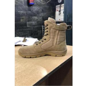 High Quality Safety Steel Toe Cap Leather Work Shoes For Men Anti Slip Oil Resistant Industrial <b>Boots</b> For Construction Site - Product Image 2