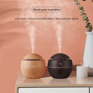 130Ml Mini Air <strong>Diffuser</strong> <strong>Mushroom</strong> Wood Grain Humidifier Perfume <strong>Diffuser</strong> Portable Electric Fragrance Essential Oil Aroma <strong>Diffuser</strong> - Product Image 5