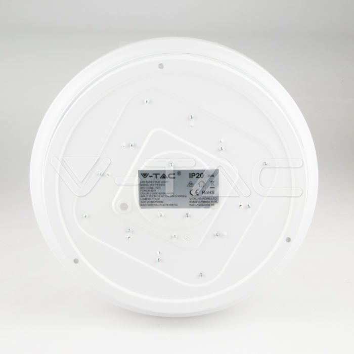 V-TAC VT-8424 24W LED Ceiling Light Modern Design 3-in-1 Color Changing with Matte Cover for Home Office PVC/PC Material