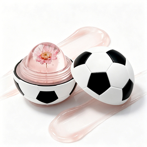 <span class=keywords><strong>Baume</strong></span> à lèvres hydratant profond en forme de ballon de football, changeant de couleur selon la température, réparateur pour lèvres gercées, soin naturel brillant pour les lèvres - Product Image 1