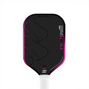 Juego de Pickleball Profesional Aprobado por la USAPA con 2 Pelotas Ligeras y Bonitas y 1 Bolsa de Fibra de Carbono T700 - Product Image 1