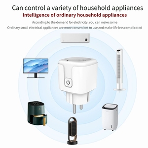 Prises intelligentes Wi-Fi 16A TASMOTA ESP32 <span class=keywords><strong>ESP8266</strong></span> conformes aux normes européennes 2026 avec fonction de surveillance de la consommation et de programmation, compatibles Alexa et Google Home - Product Image 3