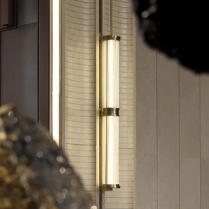 Modern Villa Hotel Bedside <b>Wall</b> Lamp Nordic Designer Corridor LED <b>Light</b> Strip E27 <b>Switch</b> Control 2-Year Warranty - Product Image 1