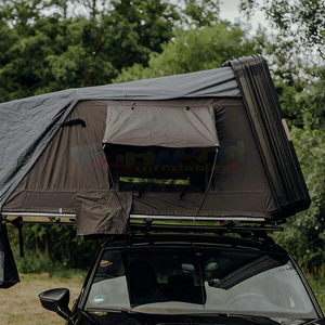 Tente de toit rigide pour voiture 4x4 Rtt Car Abs, en aluminium, imperméable, pour le camping en plein air, avec échelle, pour 3-4 personnes - Product Image 3