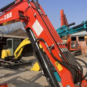 Mini pelle d'occasion 5 tonnes Kubota <span class=keywords><strong>kx</strong></span> 155 kx165 kx163 kx161 bonne condition Petite pelle - Product Image 3