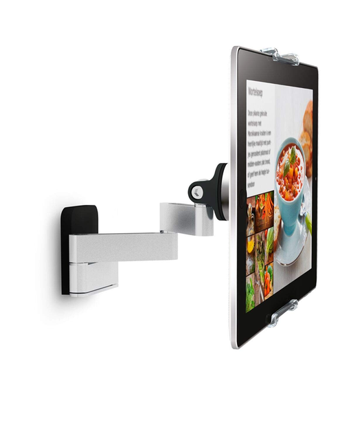 Universal Tablet Wall Mount Bracket Fits for Tablets 7inch to 13inch with a Thickness of 0.2-0.5