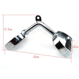 <span class=keywords><strong>Barre</strong></span> de traction pour <span class=keywords><strong>triceps</strong></span>, adapté pour l'entraînement physique, avec poignées et kit de <span class=keywords><strong>poulie</strong></span> de corde - Product Image 3