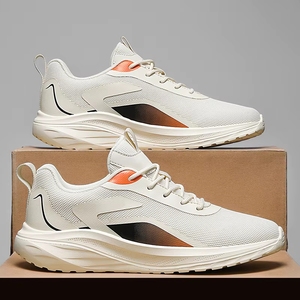 Zapatos Deportivos Casuales para Hombre, Cómodos, Antideslizantes, Acolchados, con Cordones, Diseño para Correr, Talla Grande, Estilo Malla para Caminar - Product Image 2