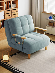 High Quality Modern Convertible <b>Single</b> Sofa <b>Bed</b> Small Size Apartment Sleeper Foldable Sofa <b>Bed</b> for Living Room Sofa Chair - Product Image 2