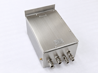 Boîtier de distribution électrique SS304 IP66 230V 10A en acier inoxydable pour systèmes de contrôle d'alimentation industriels