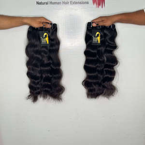 Extensiones de cabello virgen sin procesar de templos indios, paquetes de cabello humano rubio brasileño 613 al por mayor con cierre HD - Product Image 2