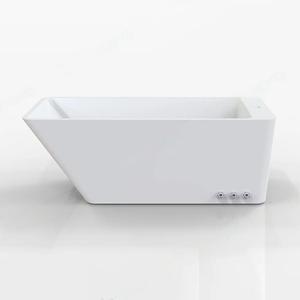 Fast Shipping Acrylic Single-person Indoor Bathroom Cold Water Bathtub Mobile <b>Phone</b> <b>Control</b> System - Product Image 3