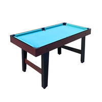 Table de billard et de snooker miniature pour enfants, cadre en MDF, poches en plastique, design pliable, vente directe d'usine