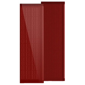 แผงโซลาร์เซลล์ bipv 130W 135W 140W ชนิด N ชนิด Silicon hjt Plane PV สำหรับกระเบื้องหลังคาอาคาร - Product Image 3