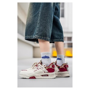 Nouvelles chaussures de randonnée rehaussantes à lacets, baskets de course en maille respirante - Product Image 2