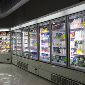 Réfrigérateur vitrine à porte vitrée de type branchable à 2/3/4 portes, armoire réfrigérée pour supermarché et épicerie - Product Image 4