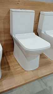 Juego de artículos sanitarios de cometa modernos, juego de una pieza, doble descarga, alargado para baño de Villa, escuela, Hotel, Hospital, baño, trampa en P de cerámica - Product Image 3