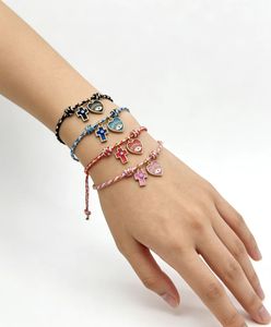 LC20260197 Braccialetto Intrecciato Regolabile con Cordino di <span class=keywords><strong>Preghiera</strong></span>, Occhio di Allah e Croce di Gesù per Uomo e Donna - Product Image 1