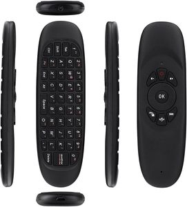 Mini Teclado Inalámbrico Multifuncional C120 2.4G con Control Remoto y Air Mouse, Compatible con KODI, Android Box, HTPC, <span class=keywords><strong>IPTV</strong></span>, PC, TV y Tablet - Product Image 1