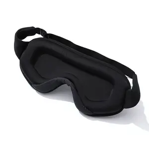 Manufacturer 3D Sleeping Travel Eye Mask For Men Women Custom Logo Label Eye Color Sleep With Nose Pad Breathable Sports Mesh