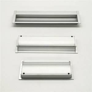 Tay nắm tủ bếp bằng hợp kim nhôm ẩn, tay nắm nhôm định hình ẩn, tay nắm trượt bằng nhôm - Product Image 3