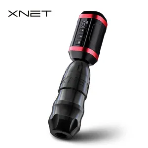 XNET Sita poderoso motor sem escova 3.5-4.0-4.5mm curso tatuagem máquina Rotary Pen Kit com bateria RCA para tatuadores