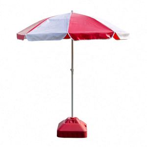 Wholesale Custom Outdoor <b>Foldable</b> Sun <b>Umbrella</b> Advertising Polyester PVC Vinyl Oxford Beach <b>Umbrellas</b> for Telecom - Product Image 1