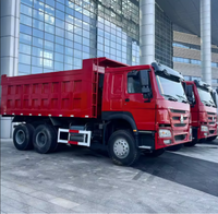 Высококачественный подержанный самосвал HOWO 6x4 грузоподъемностью 25-30 тонн продается по низкой цене.