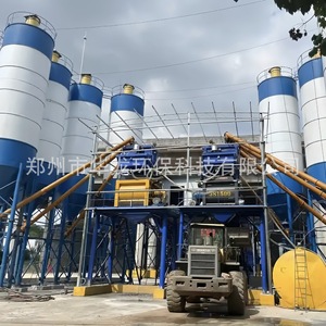 Estación Mezcladora de Concreto Hzs120, Línea de Producción, Fabricante de Equipos de Ingeniería de Construcción sin Cimentación, Mezcladora de Concreto - Product Image 2