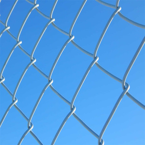 Mạ kẽm Chuỗi liên kết hàng rào Bảng điều chỉnh giá rẻ trắng đen vườn màu xanh lá cây sân sau trang trại Chuỗi liên kết hàng rào kim loại hàng rào với bài - Product Image 4