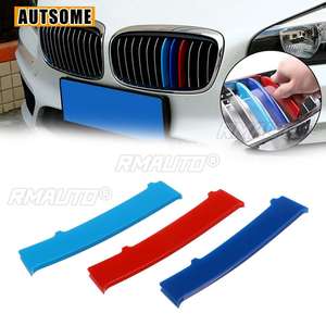 Front Grill Grille Decal Stripe Cover <b>Clip</b> <b>Trim</b> for BMW 3 Series E36 1990-1996 M-Sport Decorative Parts - Product Image 1