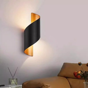 Lampe murale extérieure en aluminium étanche à LED, <span class=keywords><strong>double</strong></span> tête <span class=keywords><strong>orientable</strong></span> haut-bas, style rétro, projecteur de pilier, angle de faisceau 120° - Product Image 4