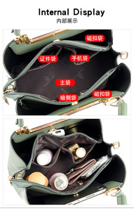 Bolsos cruzados de diseño de moda, bolsos de hombro de cuero PU de alta calidad, bolsos de mano casuales de lujo para mujer - Product Image 6