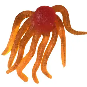 Halal Snack Gummi Giant Dier Gummy Worm Octopus Hagedis Beer Vis Fruit Diverse Bulk Zoete Gelei Snoep